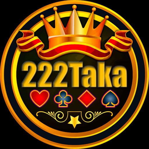 222Taka cartoon characters with coins, a phone showing the app, and a celebratory Bangladesh-themed backdrop